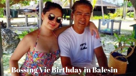 Bossing Vic Sotto celebrates 63rd Birthday in Balesin .